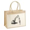 Cotton Pocket Jute Shopper Thumbnail