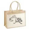 Cotton Pocket Jute Shopper Thumbnail