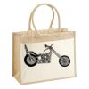 Cotton Pocket Jute Shopper Thumbnail