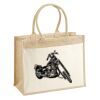 Cotton Pocket Jute Shopper Thumbnail
