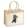 Cotton Pocket Jute Shopper Thumbnail