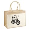 Cotton Pocket Jute Shopper Thumbnail
