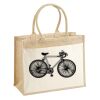 Cotton Pocket Jute Shopper Thumbnail
