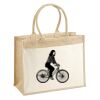 Cotton Pocket Jute Shopper Thumbnail