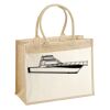 Cotton Pocket Jute Shopper Thumbnail