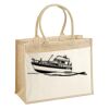 Cotton Pocket Jute Shopper Thumbnail