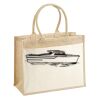 Cotton Pocket Jute Shopper Thumbnail