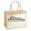 Cotton Pocket Jute Shopper Thumbnail