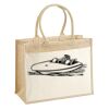 Cotton Pocket Jute Shopper Thumbnail
