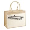 Cotton Pocket Jute Shopper Thumbnail