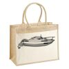 Cotton Pocket Jute Shopper Thumbnail
