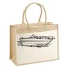 Cotton Pocket Jute Shopper Thumbnail