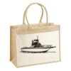 Cotton Pocket Jute Shopper Thumbnail
