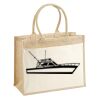 Cotton Pocket Jute Shopper Thumbnail