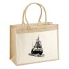 Cotton Pocket Jute Shopper Thumbnail