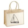 Cotton Pocket Jute Shopper Thumbnail