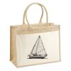 Cotton Pocket Jute Shopper Thumbnail