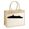 Cotton Pocket Jute Shopper Thumbnail