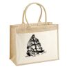 Cotton Pocket Jute Shopper Thumbnail