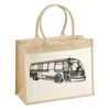 Cotton Pocket Jute Shopper Thumbnail