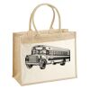 Cotton Pocket Jute Shopper Thumbnail