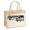 Cotton Pocket Jute Shopper Thumbnail