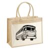 Cotton Pocket Jute Shopper Thumbnail