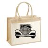 Cotton Pocket Jute Shopper Thumbnail