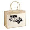 Cotton Pocket Jute Shopper Thumbnail