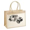 Cotton Pocket Jute Shopper Thumbnail