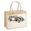 Cotton Pocket Jute Shopper Thumbnail