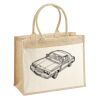 Cotton Pocket Jute Shopper Thumbnail