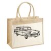 Cotton Pocket Jute Shopper Thumbnail