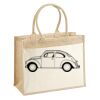 Cotton Pocket Jute Shopper Thumbnail