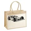 Cotton Pocket Jute Shopper Thumbnail
