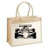 Cotton Pocket Jute Shopper Thumbnail