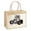 Cotton Pocket Jute Shopper Thumbnail