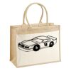 Cotton Pocket Jute Shopper Thumbnail