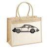 Cotton Pocket Jute Shopper Thumbnail