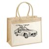 Cotton Pocket Jute Shopper Thumbnail
