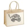 Cotton Pocket Jute Shopper Thumbnail
