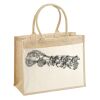 Cotton Pocket Jute Shopper Thumbnail
