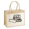 Cotton Pocket Jute Shopper Thumbnail