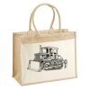 Cotton Pocket Jute Shopper Thumbnail