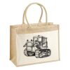 Cotton Pocket Jute Shopper Thumbnail