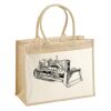 Cotton Pocket Jute Shopper Thumbnail