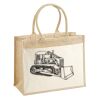 Cotton Pocket Jute Shopper Thumbnail