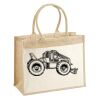 Cotton Pocket Jute Shopper Thumbnail