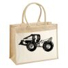 Cotton Pocket Jute Shopper Thumbnail