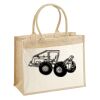 Cotton Pocket Jute Shopper Thumbnail